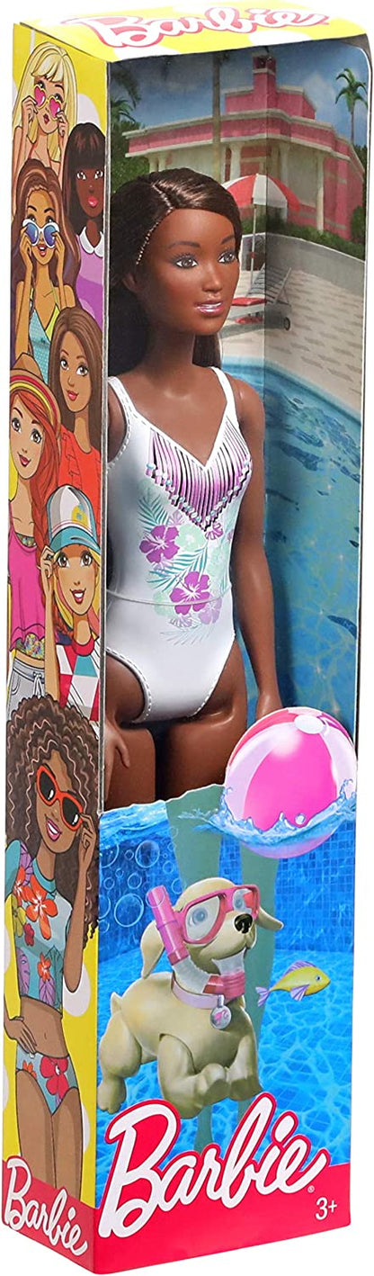 Mattel Barbie FJD99 Beach Puppe (weiß