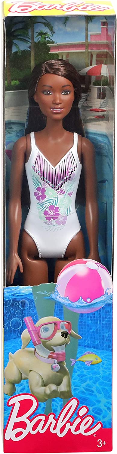 Mattel Barbie FJD99 Beach Puppe (weiß