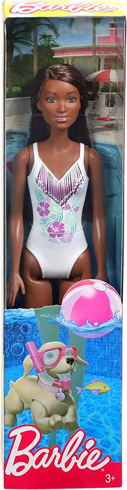 Mattel Barbie FJD99 Beach Puppe (weiß