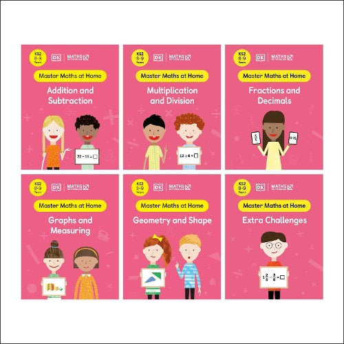 Maths — No Problem! Collection of 6 Workbooks, Ages 8-9 (Key Stage 2)