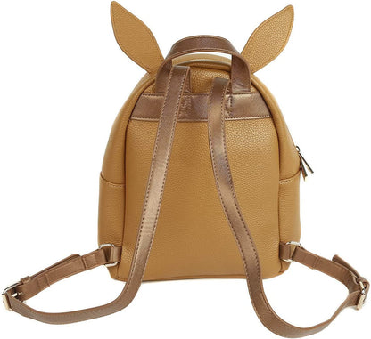 DIFUZED Sac à DOS Pokemon Evoli Premium Kinder-Rucksack, 41 cm, Braun (Marron