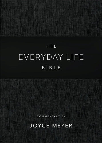 Everyday Life Bible: Black LeatherLuxe®