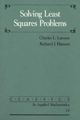 Solving Least Square Problems