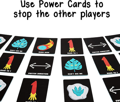 Big Potato Dino Dump: Simple Dinosaur Poo Card Game For Kids and Adults | Travel Size