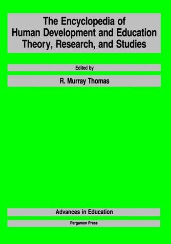 The Encyclopedia of Human Development and Education