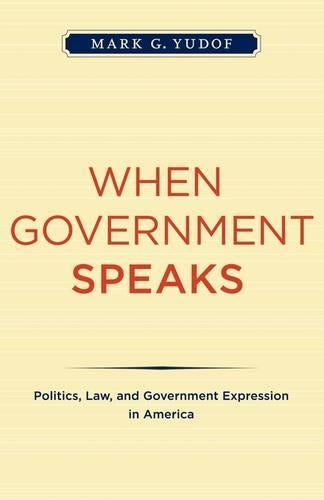 When Government Speaks