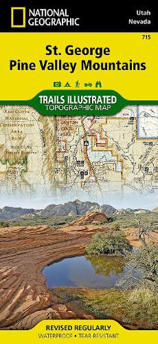 St George, Pine Valley Mountain Map