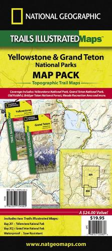 Yellowstone and Grand Teton National Parks (Map Pack)