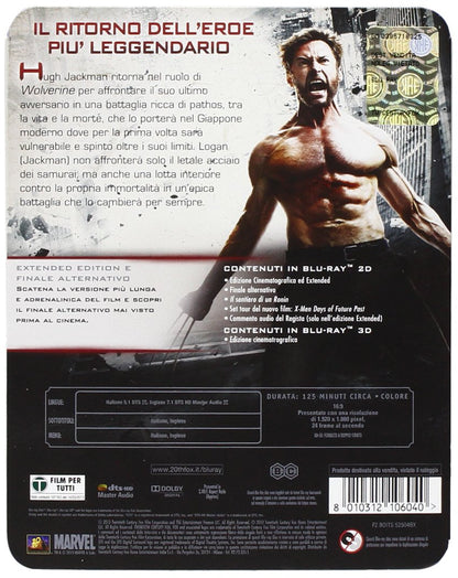 wolverine l'immortale (blu-ray+blu-ray 3d) blu_ray Italian Import