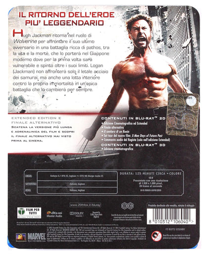 wolverine l'immortale (blu-ray+blu-ray 3d) blu_ray Italian Import