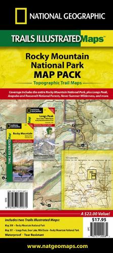 Rocky Mountain National Park (Map Pack)