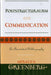 Poststructuralism and Communication