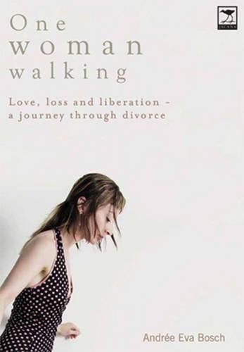 One woman walking