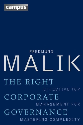 The Right Corporate Governance