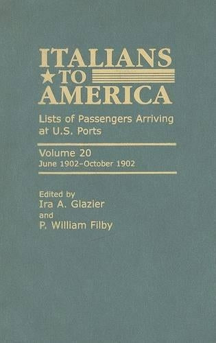 Italians to America, June 1902 - October 1902