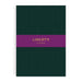 Liberty Dark Green Tudor A5 Embossed Journal
