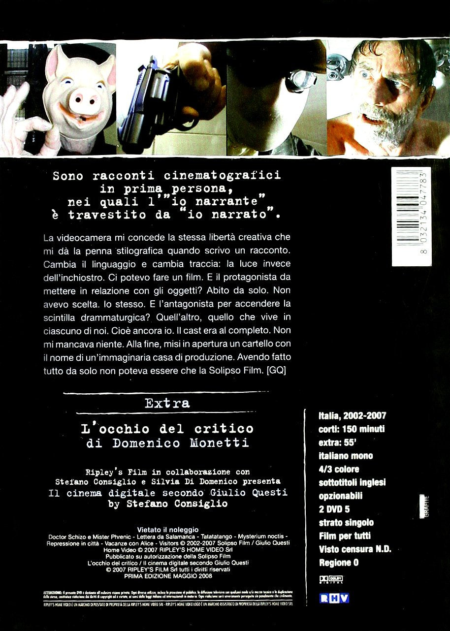 Giulio Questi Collection - 2-DVD Set ( Doctor Schizo E Mister Phrenic / Lettera Da Salamanca / Tatatatango / Mysterium Noctis / Represione In Citta / Vaca