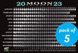 2023 Moon Calendar Card 5 pack