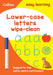 Lower Case Letters Age 3-5 Wipe Clean Activity Book