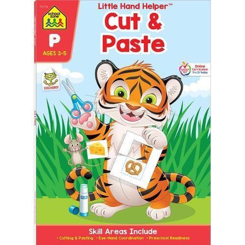 School Zone Cut & Paste Workbk