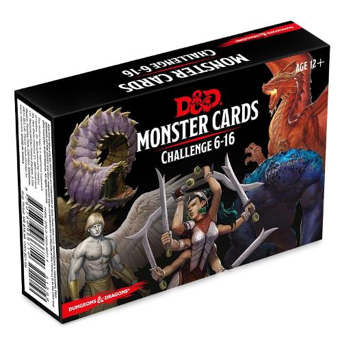 Dungeons & Dragons Spellbook Cards: Monsters 6-16 (D&d Accessory