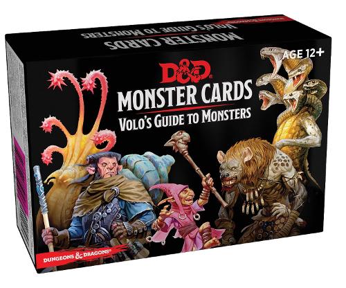 Dungeons & Dragons Spellbook Cards: Volo's Guide to Monsters (Monster Cards, D&d Accessory