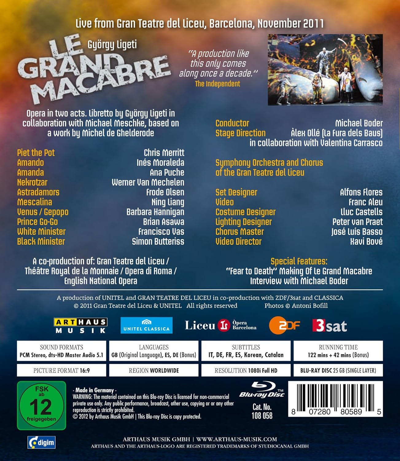 Ligeti: Le Grand Macabre (Barcelona 2011)