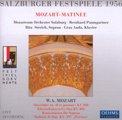 Salzburg Festival 1956 (Paumgartner, Mozarteum Orch, Anda)