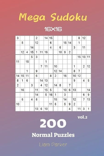 Mega Sudoku 16x16 - 200 Normal Puzzles vol.2