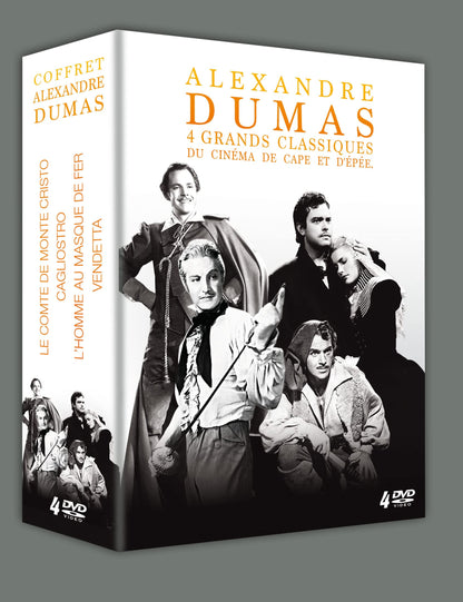 Alexandre Dumas Collection - 4-DVD Boxset ( Black Magic / The Count of Monte Cristo / The Man in the Iron Mask / The Corsican Brothers )