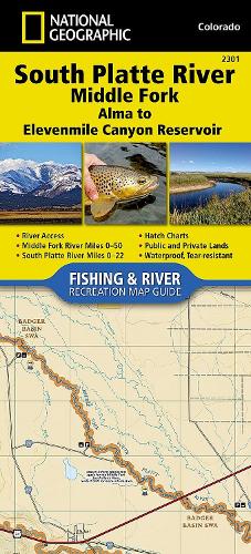South Platte River, Alma to Elevenmile Canyon Reservoir Map