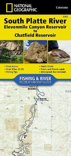 South Platte River, Elevenmile Canyon to Chatfield Map