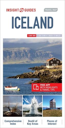 Insight Guides Travel Map Iceland