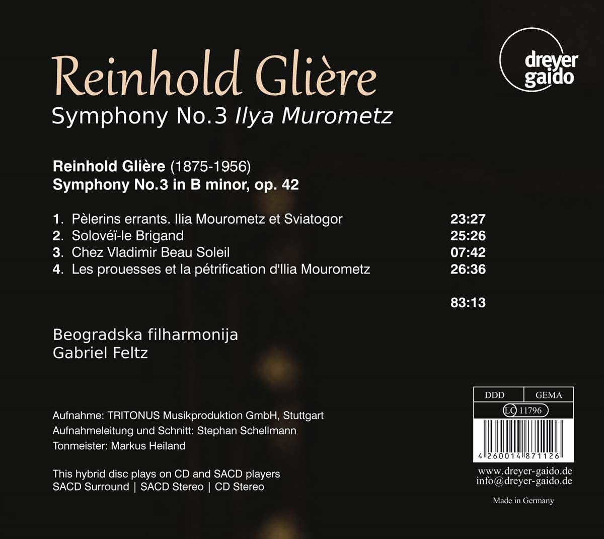 Symphony 3 in B Minor 42