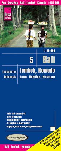 Indonesia 5 Bali / Lombok / Komodo (1:150.000)
