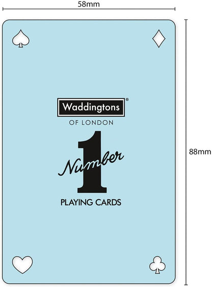 Waddingtons Number 1 Marvel Universe Playing Card Game, play with your favourite superheroes including Iron Man, Spider-Man and Captain America, gift and toy for boys, girls and adults Aged 6 plus