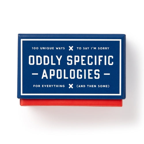 Oddly Specific Apologies