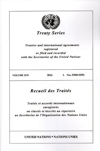 Treaty Series 3119 (English/French Edition)
