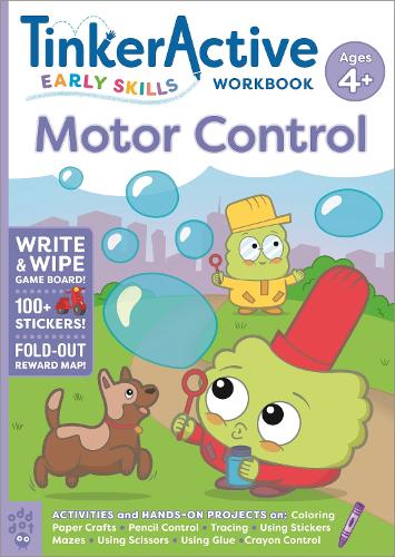 TinkerActive Early Skills Motor Control Workbook Ages 4+