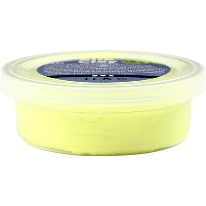 Creativ 6 x 14 g Silk Clay Assorted Colours, Neon