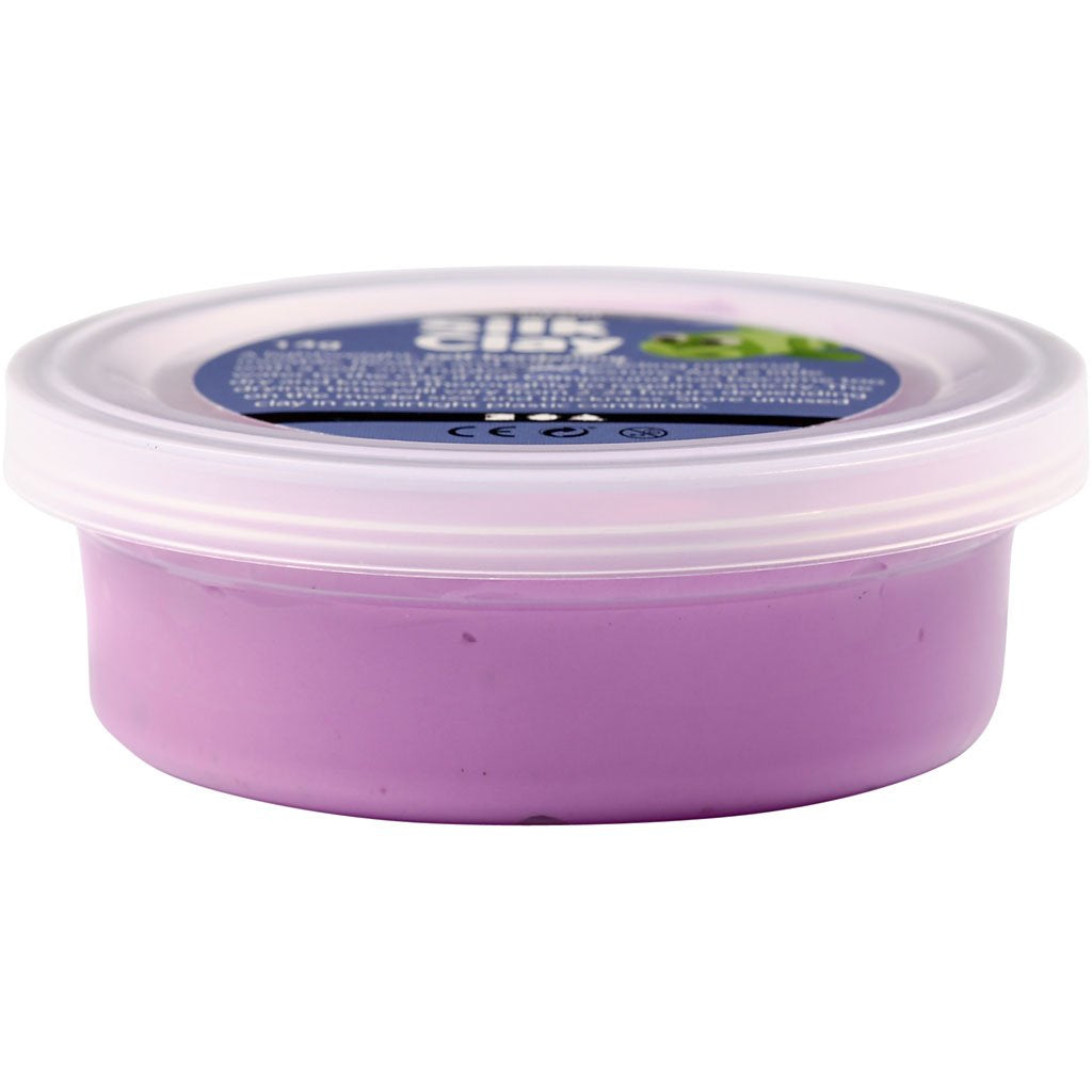Creativ 6 x 14 g Silk Clay Assorted Colours, Neon