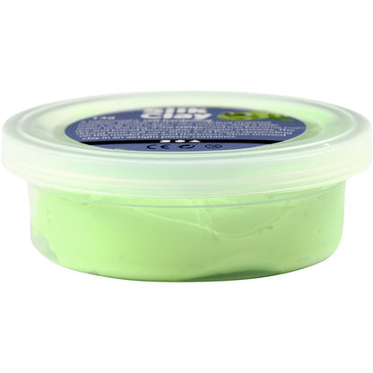 Creativ 6 x 14 g Silk Clay Assorted Colours, Neon