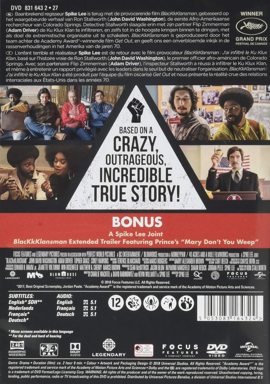 Blackkklansman 2019