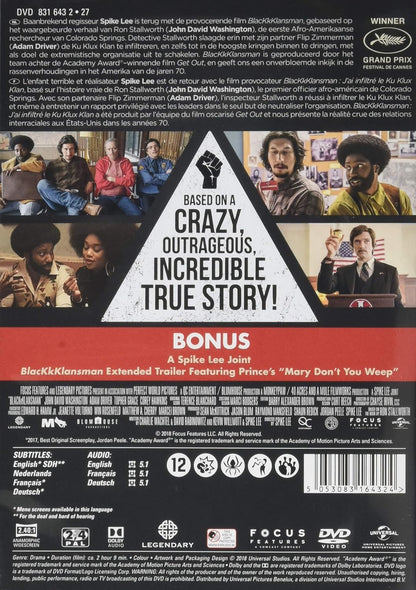 Blackkklansman 2019