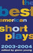The Best American Short Plays 2003-2004