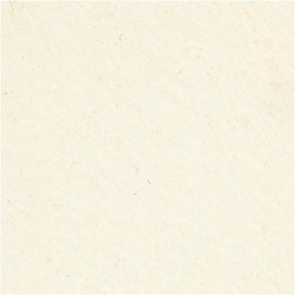 Creativ Company 42 x 60 cm 1-Piece Craft Felt, Off-White