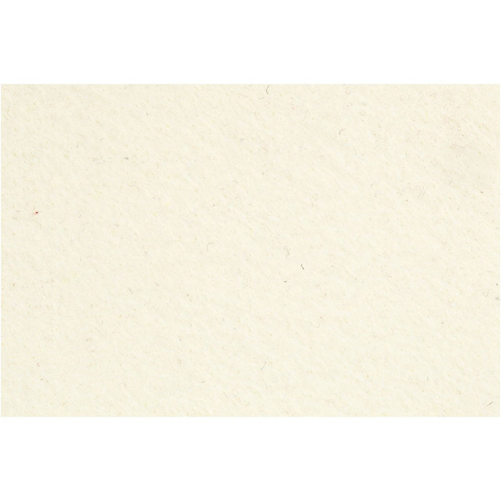Creativ Company 42 x 60 cm 1-Piece Craft Felt, Off-White