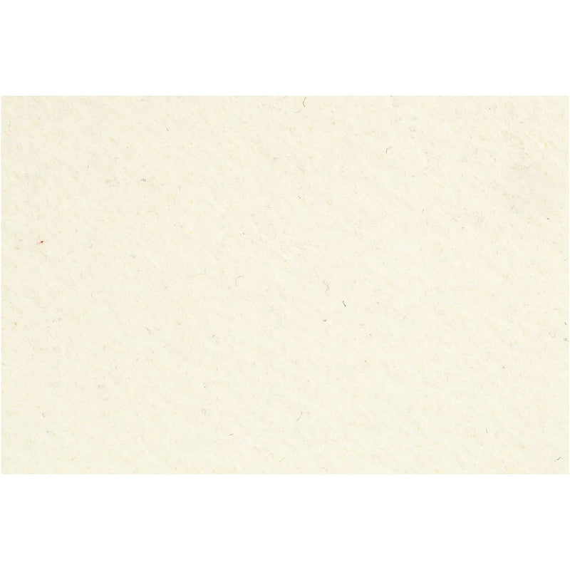 Creativ Company 42 x 60 cm 1-Piece Craft Felt, Off-White