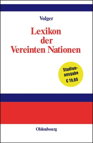 Lexikon der Vereinten Nationen (German Edition