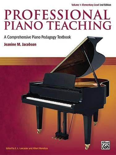 Professional Piano Teaching 1 2nd Ed